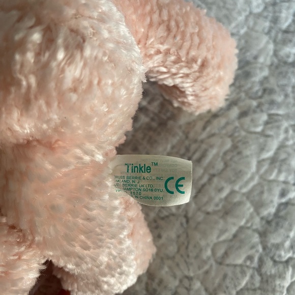 🍼 VINTAGE RUSS BERRIE BABY PLUSH BEAR “TINKLE”. HIGHLY COLLECTIBLE! APPROX 8”. - Picture 8 of 10